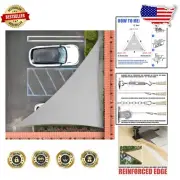 Customizable Triangle Sun Shade Sail – Stylish UV Protection for Outdoor Spaces