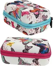 [DONFAMDS] 2Pcs Essential Oil Holder Bag Compartment Packing Bag for Safe Storage and Transport Lightweight Zipper Design for Bottles