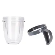 NNEDSZ For NutriShort Cup + Handheld Lip Ring For All Nutri 600 and 900 Models