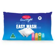 Tontine Goodnight Easy Wash Pillow 2 Pack Medium