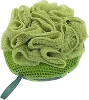 LALADEFIEE Shower Bath Scrubber Watermelon Exfoliating Loofah for Body Wash Dual-function Bath Puff for Smooth Skin Versatile for All Ages