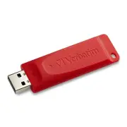 Verbatim 128gb Store 'n' Go Usb Flash Drive - Red - 128 Gb - Red - 1 Pack