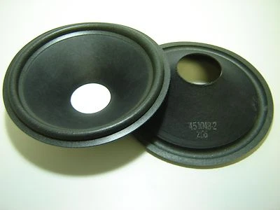 Pair 10" Paper Speaker Cones - Recone Parts - 451048-2
