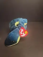 ty beanie babies extremely rare hissy the snake pvc pellets