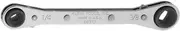 Klein Tools 68309 Ratcheting Fully-Reversible Refrigeration Wrench, Made in USA, Compact Design and Chrome-Plated Finish