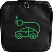 EV Charging Cable Bag | Oxford Cloth Cable Storage Bag | Waterproof Cable Tidy Bag | Car Charging Cable Case for Store Charging Cables and Cords, Black., Refer to description, Unisex