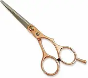 6.25 Inch Stainless Steel Scissors Hair Golden Handle Hair Cutting Scissors