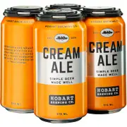 Hobart Brewing Co Cream Ale Can 375mL