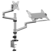 Brateck LDT72-C024ML 17"-32" Dual Arm Premium Articulating Monitor Arm & PC [LDT72-C024ML]