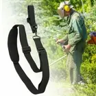 Black Adjustable Shoulder Strap Harness for Trimmer Lawn Weed Eater Grass Edger