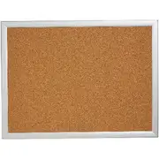 J.Burrows Aluminium Frame Corkboard 600 x 450mm