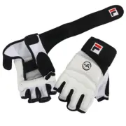FILA KTA Approved TaeKwonDo No Finger Fighter Gloves/Hand Guard