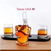 The Glassware Middle Finger Whiskey Decanter Set. For Party, Surprise Your Guest