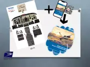 Beechcraft King Air 200 B200 Training Manual + Cockpit Poster 12in x 16in