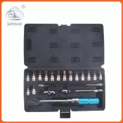 1/4" 2-25Nm Adjustable Torque Wrench Bicycle Repair Tools Kit Set Bike Spanner