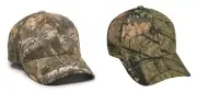 Mossy Oak Break-up Country or Realtree Edge Camo Men's Mesh Back Adjustable Hats