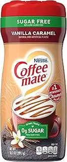 Coffee Mate Coffee Creamer Powder, Sugar-Free Vanilla Caramel, 10.2 oz