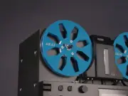 1 Pair Standard 7" AKAI 1/4" Blue Empty Take up Reel For R2R Tape Recorders