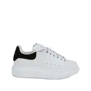 [Alexander Mcqueen] Alexander Mcqueen Oversized Leather Sneakers 35 IT WHITE