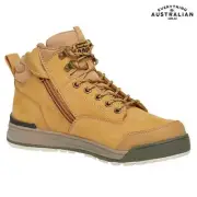 Hard Yakka Y60200 - 3056 Lace Zip Safety Boot Wheat