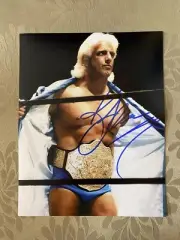 Ric Flair Signed 8 X 10 Photo With COA