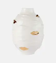 [Jonathan Adler] Jonathan Adler Gilded Gala porcelain vase