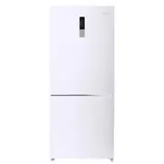 CHiQ 369L Bottom Mount Inverter Fridge - White