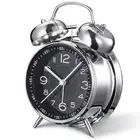Adults Loud Alarm Clock Mechanical Double Bells Metal Alarm Clock Elderly