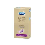 【DUREX杜蕾斯】超薄勁潤裝保險套5入/盒