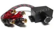 NEW UNIVERSAL CAR AMP REMOTE GAIN LEVEL CONTROL SUB BASS BOOST CONTROL KNOB RCA