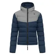 Women's Reflective Hooded Synthetic Down Jacket