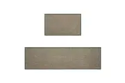 ZUNI 2PCS Kitchen Mats Non Slip Anti Fatigue Door Rugs Floor Mat Green