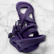 Burton Scribe Snowboard Bindings Women's Imperial Purple M 2024-2025 Used