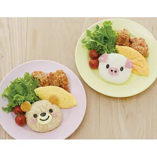 小禮堂 日本ARNEST 食物壓模 便當模具 料理模具 押花 模型 (3入 花型)