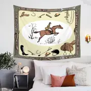 Horse Riding Tapestry