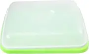 FONDOTIN Hydroponic Bean Sprout Planter with Cover Soil Nursery Pot for Wheatgrass Germination Durable Breathable Sprouting Basin for Home Gardening for Indoor and Outdoor Use