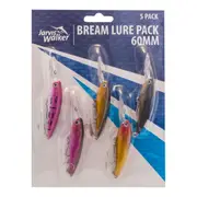 5 Pack Jarvis Walker 60mm Bream Lures