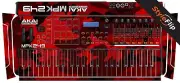 Akai MPK 249 Skin | Red Camo | Protective Decal | StyleFlip Skins