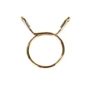 Fuel Line Hose Clips, 5 Pcs M29 Steel Tubing Spring Clamps