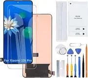 H&LYCYJ Display Screen for Xiaomi 13t Pro TFT 23078PND5G LCD Screen Replacement Assembly with Kit (Without Fingerprints)