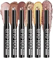 Eyeshadow Stick - Gradient Eye Beauty Pen | Multifunctional 6 Colors Shimmer Eyeshadow Stick for Costume Wedding Travel Daily