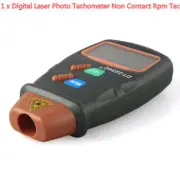 Non Contact Hand Held Small Engine Digital Laser Photo Tachometer Rpm Speed Kit (for: MG)