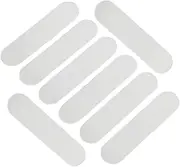 ASAKKURA 50pcs Nail Art Display Board Acrylic False Nail Tips Sample Display Polish Board for Accessory
