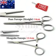 Surgical Hemostatic Kelly Forceps Locking Veterinary Pliers Artery Clamp