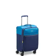 Delsey Brochant 3 Softside Small / Cabin 55 cm Spinner Suitcase Ultramarine Blue