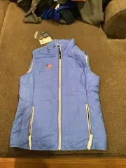 Cutter & Buck Primaloft Puffer Vest Womens S New W/ Tags Star & Stripes Shamrock