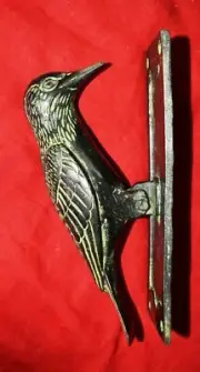 Brass Woodpecker Sparrow Door Knocker Gate Ring Chirping Bird Door Bell RD11
