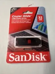 SanDisk Cruzer Glide 32GB USB 2.0 3.0 Flash Drive - New