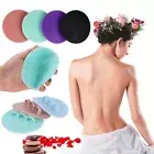 Body Scrubber Bath Brush Silicone Bristles Washing Comb Scalp Massager Handheld