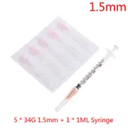 34g 1.5/2.5mm Nanosoft Microneedles Sterile Fillmed Hand 1pin Needles For Anti Aging Around Eyes And Neck Lines Skin Care Tool M15